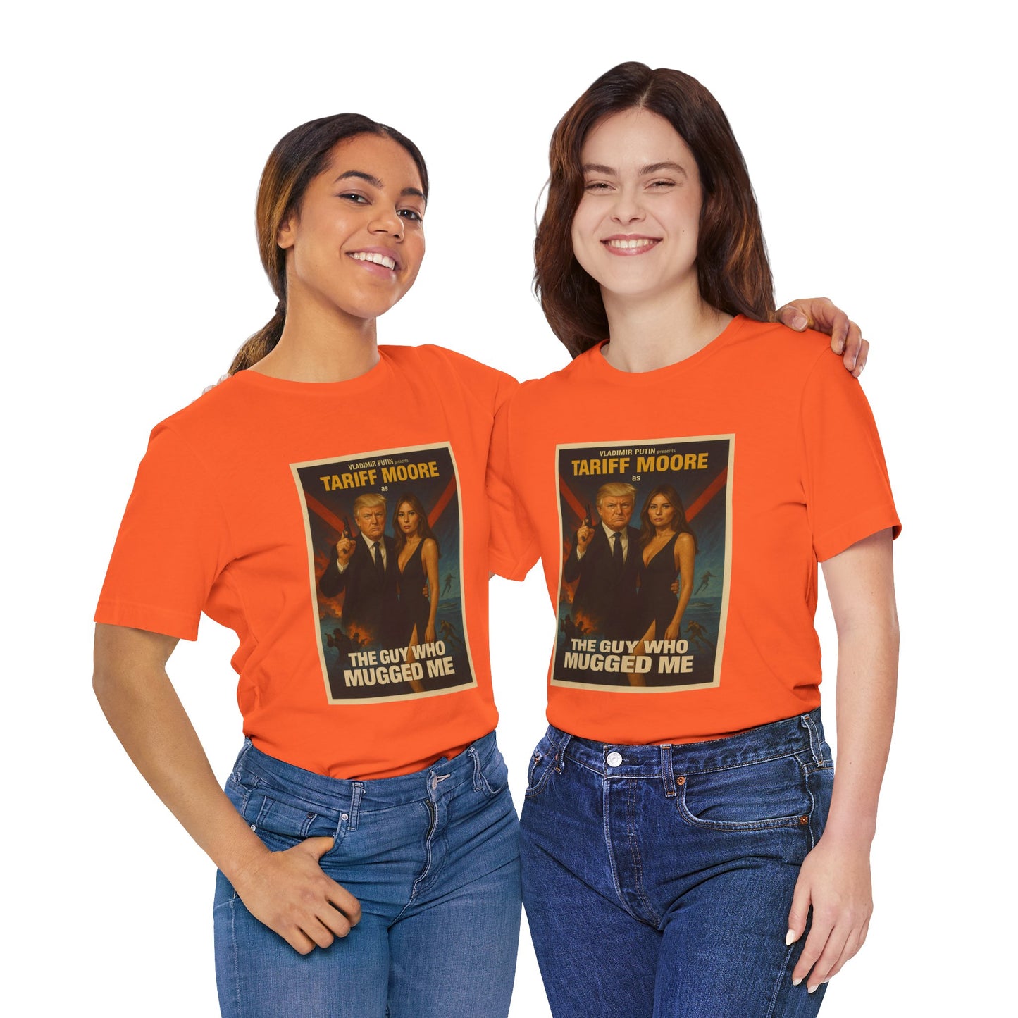 Tariff Moore Spoof James Bond Donald Trump Tee