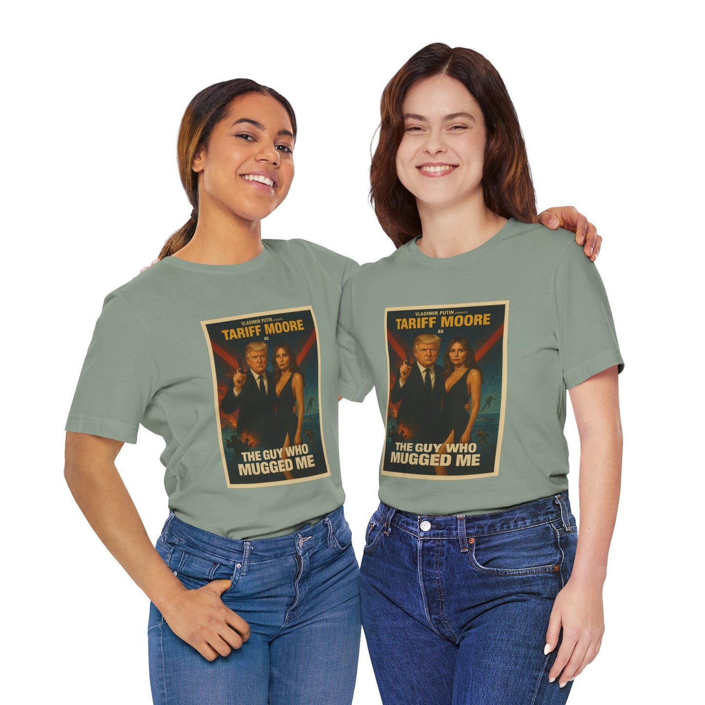 Tariff Moore Spoof James Bond Donald Trump Tee