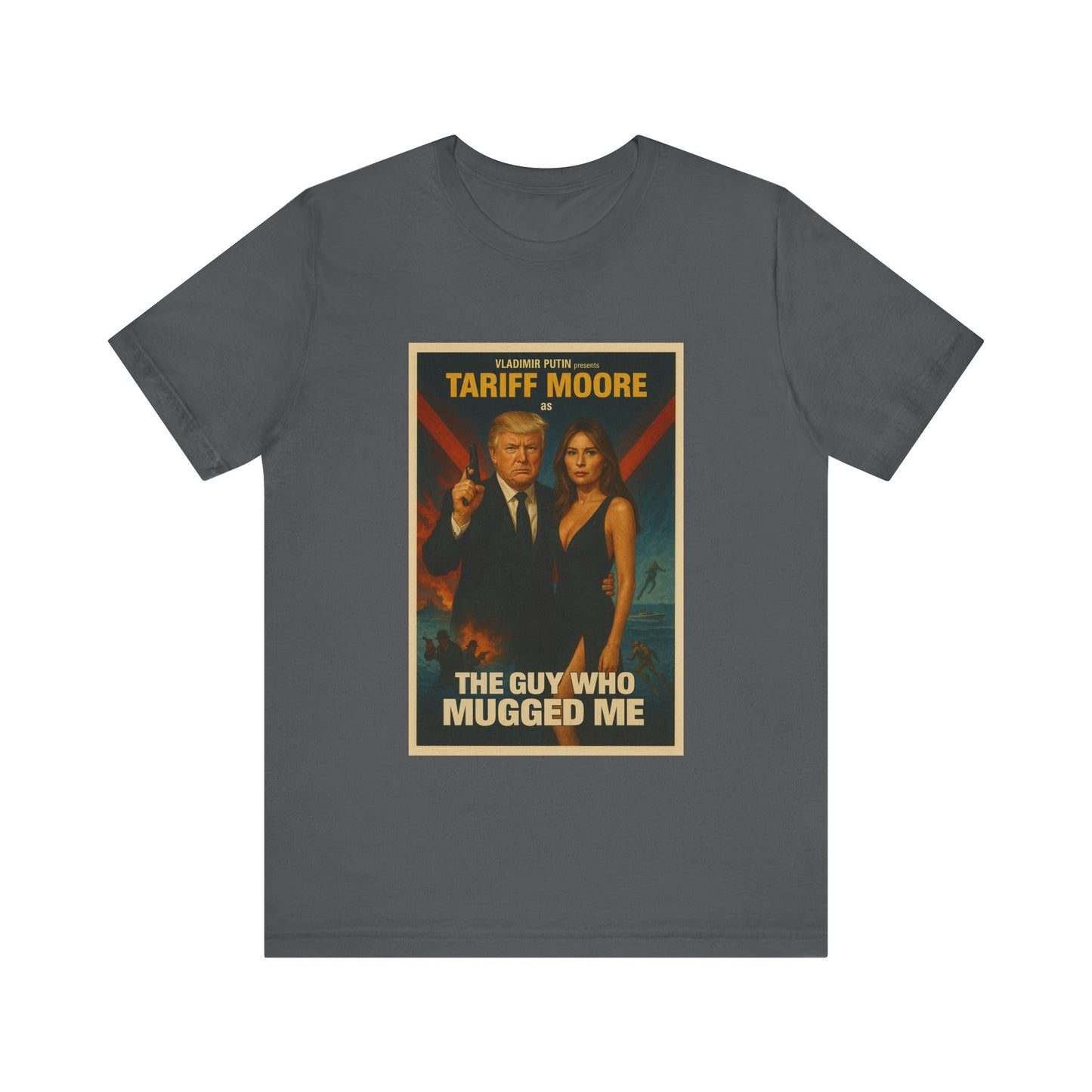 Tariff Moore Spoof James Bond Donald Trump Tee