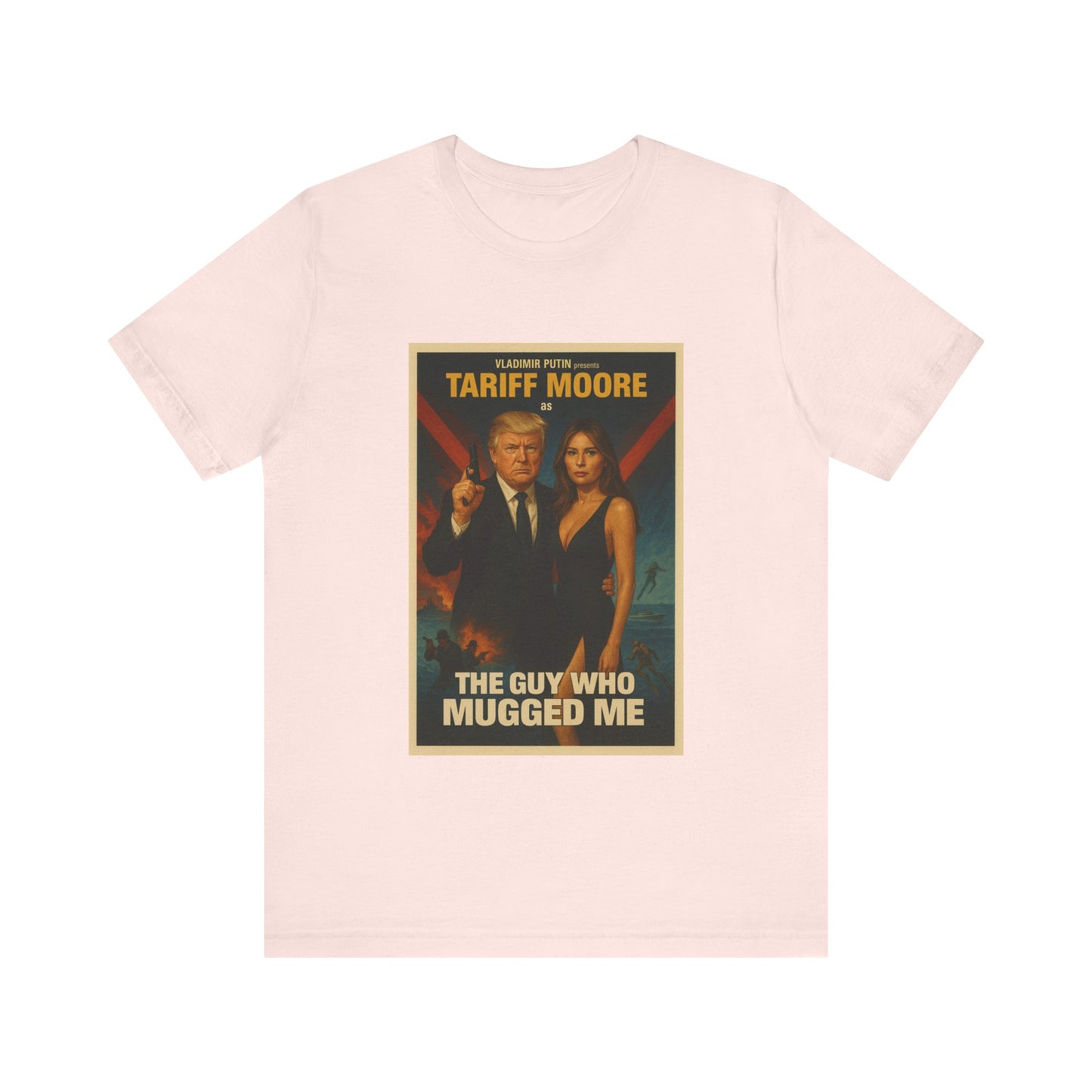Tariff Moore Spoof James Bond Donald Trump Tee